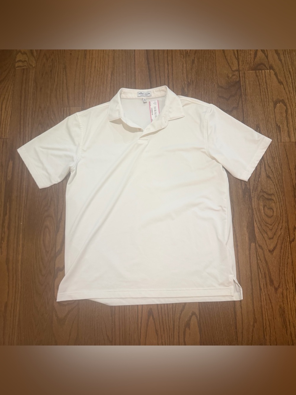 Peter Millar white polo shirt- Size youth XL